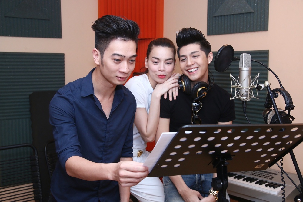 Slim V lam nhac cho Ho Ngoc Ha hinh anh