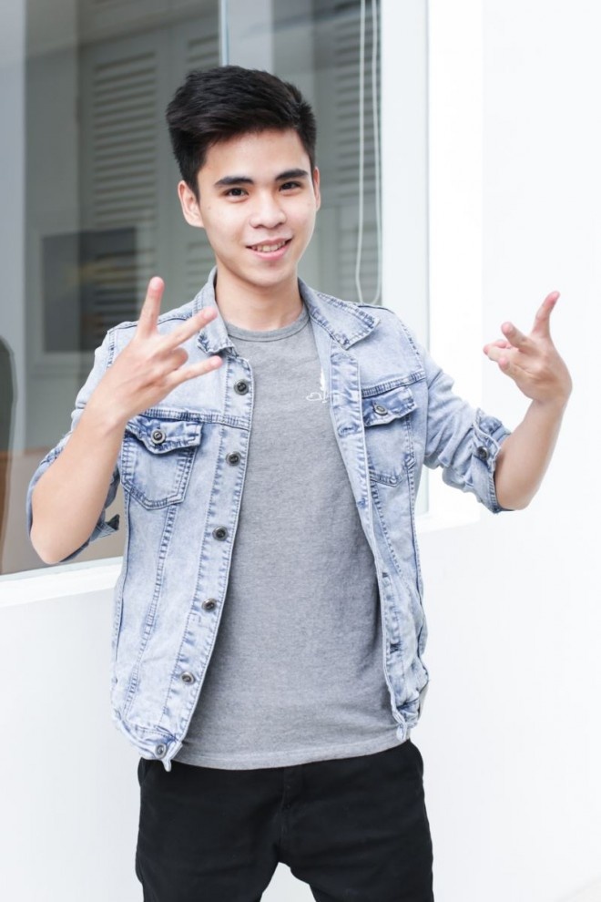 Duy Anh là nhà sản xuất âm nhạc nhỏ nhất trong dàn thí sinh tham gia The Remix năm nay.