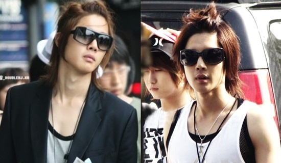 Với tóc ngắn, Kim Hyun Joong trông khá đẹp trai, với tóc dài, nam thần tượng lại mang hình tượng như một chàng hoàng tử bước ra từ truyện tranh khiến fan ngây ngất.