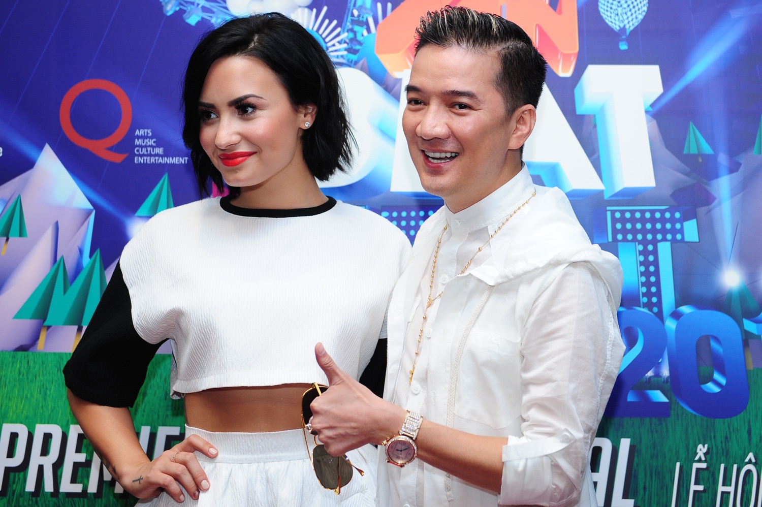 Mr. Dam chao don Demi Lovato lan dau den Viet Nam hinh anh