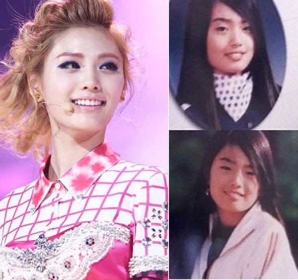 Ca sĩ Nana nhóm After School được xếp thứ hai danh sách 