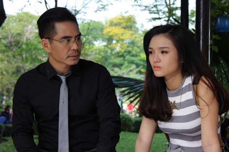 Trung Dũng trong phim Tình và lý.