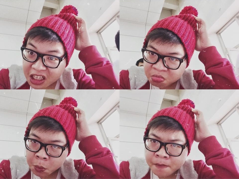 Hình ảnh đời thường của chàng trai 18 tuổi.