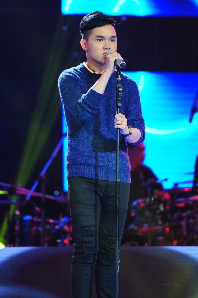 Nguyễn Nho Anh Vũ khoe giọng hát đầy nam tính với Take Me To The Church .Thu Phương thích sự nội lực trong chất giọng của anh, bên cạnh đó là sự chắc chắn và điềm tĩnh. Đó là lý do nữ huấn luyện viên xoay ghế để mang anh về với team.