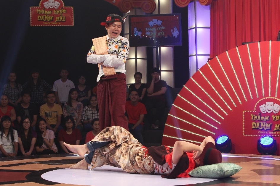 Phan thi thi sinh Anh Vu va Thien Phu hinh anh