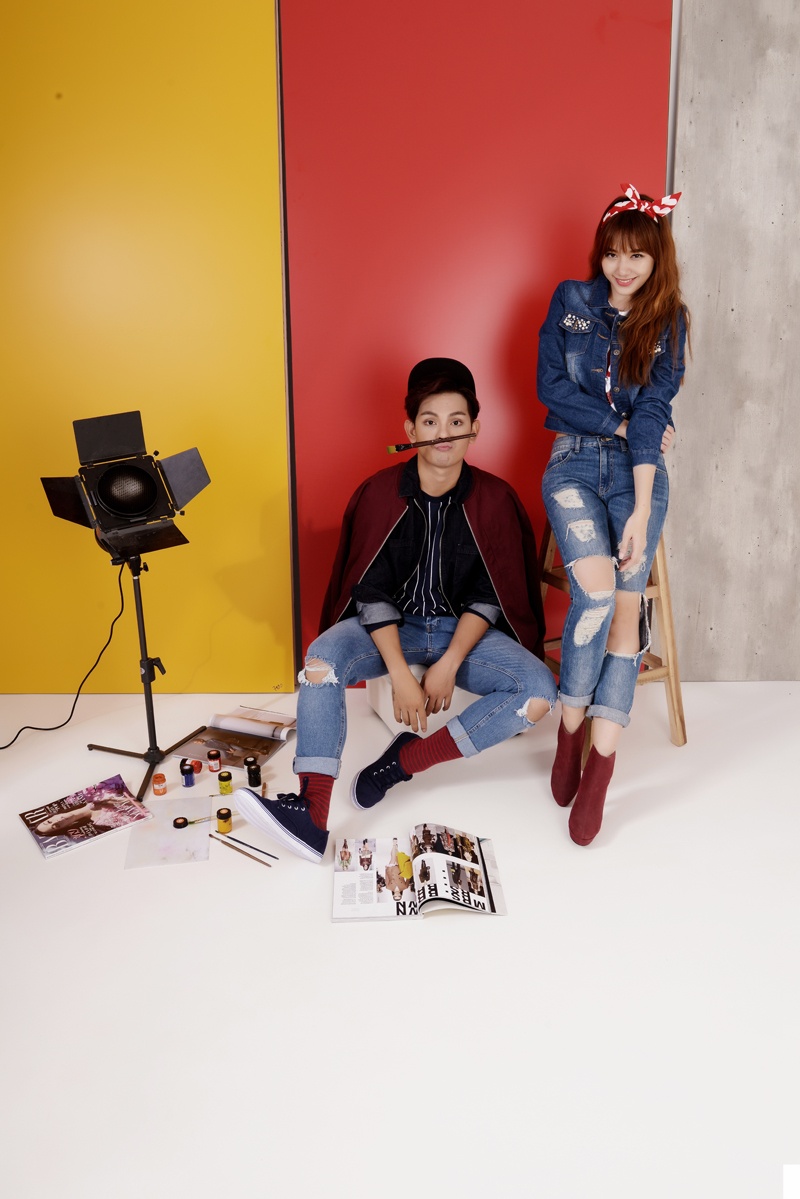 Châu Đăng Khoa cũng là tác giả các ca khúc hit của hai giọng ca như  Không thể quên emHương đêm bay xa, Love you hate you… 