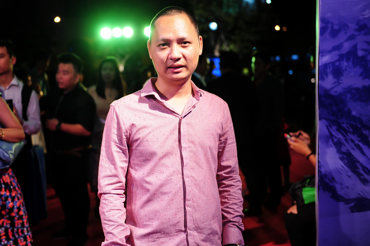 Nhạc sĩ Nguyễn Hải Phong ăn vận giản dị khi tham gia các sự kiện giải trí.