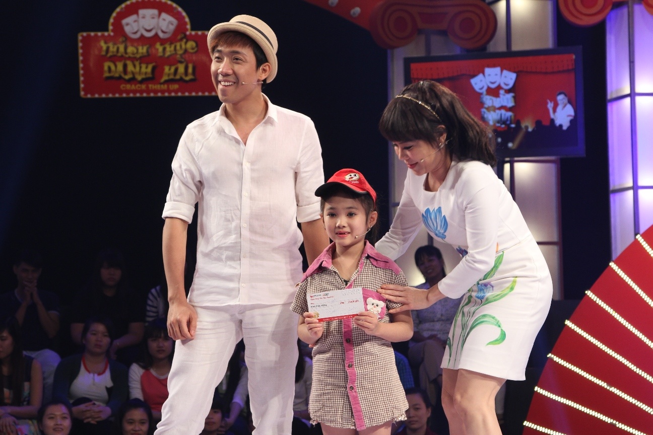 Co be 7 tuoi nhan 10 trieu dong nho choc cuoi Tran Thanh hinh anh