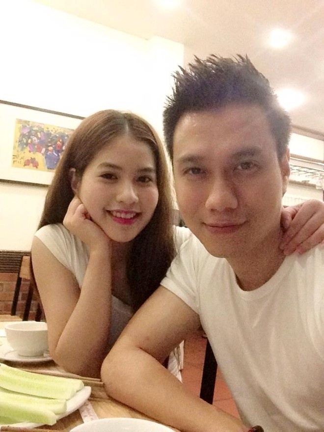 Nam diễn viên 7X và bạn gái hiện tại.