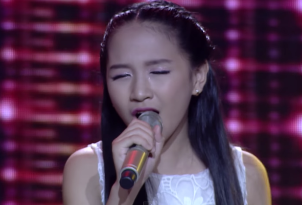 Ho Hoai Anh ga lang voi hot girl nhi The Voice Kids hinh anh