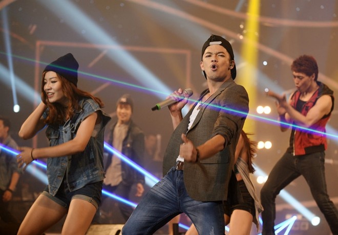 Trong đêm Gala chung cuộc diễn ra tối 2/8, Trọng Hiếu chứng tỏ sức hút mãnh liệt của mình với màn trình diễn lại ca khúc Uptown Funk.