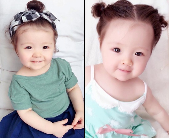 Con gái xinh xắn của Elly Trần - bé Cadie.