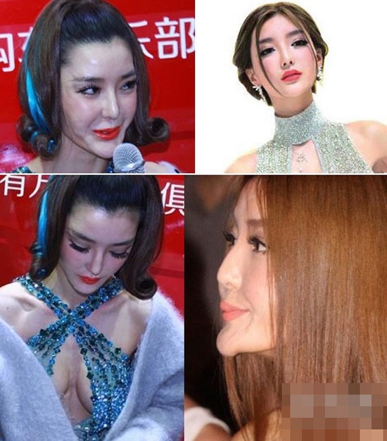 Lý Dĩnh Chi bị xếp vào hàng thảm họa thẩm mỹ của Cbiz.