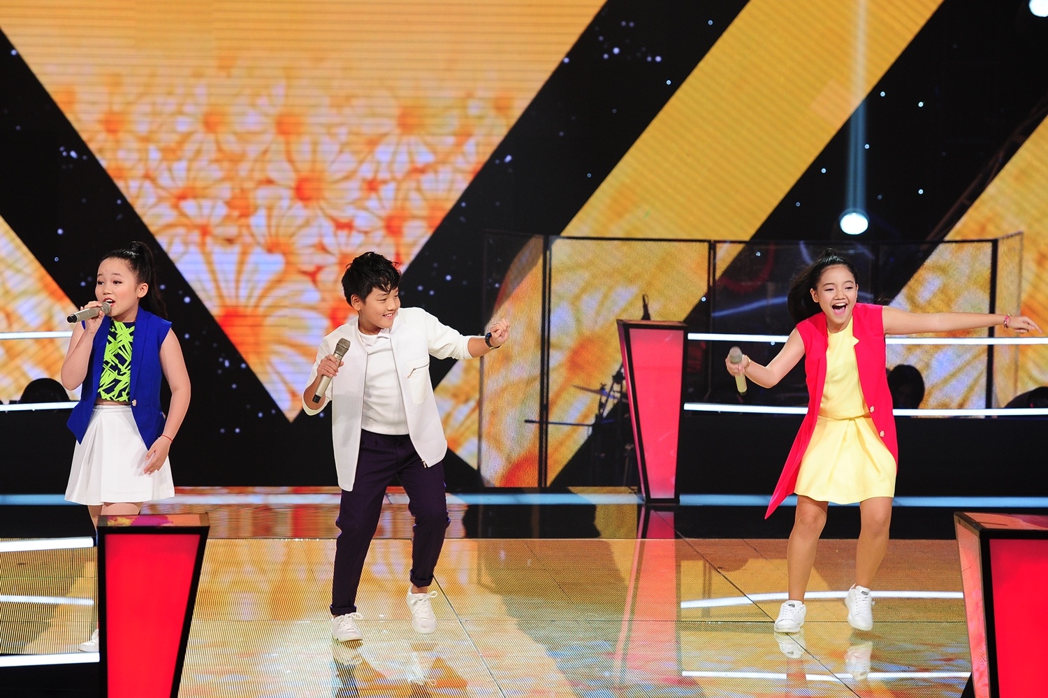 Lan Vy, Đức Mạnh và Mẫn Nhi sôi động với liên khúc Chào buổi sáng - Tôi thích.