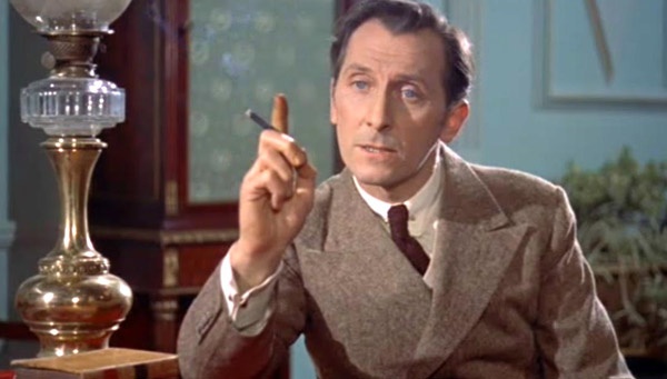 Peter Cushing.