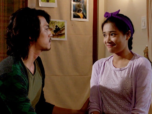 Nha Phuong suyt mat mang vi cuu nguoi yeu trong phim hinh anh