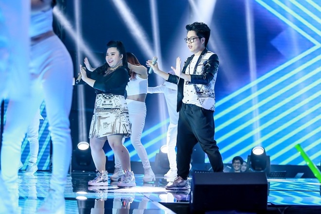 Sau lời nhận xét của các HLV, Đức Phúc có màn 