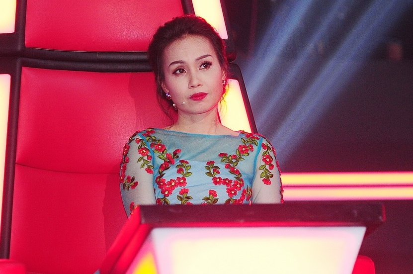Cam Ly lan can khi loai hoc tro The Voice Kids hinh anh