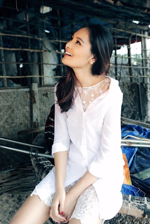 Hoa hậu Hương Giang.