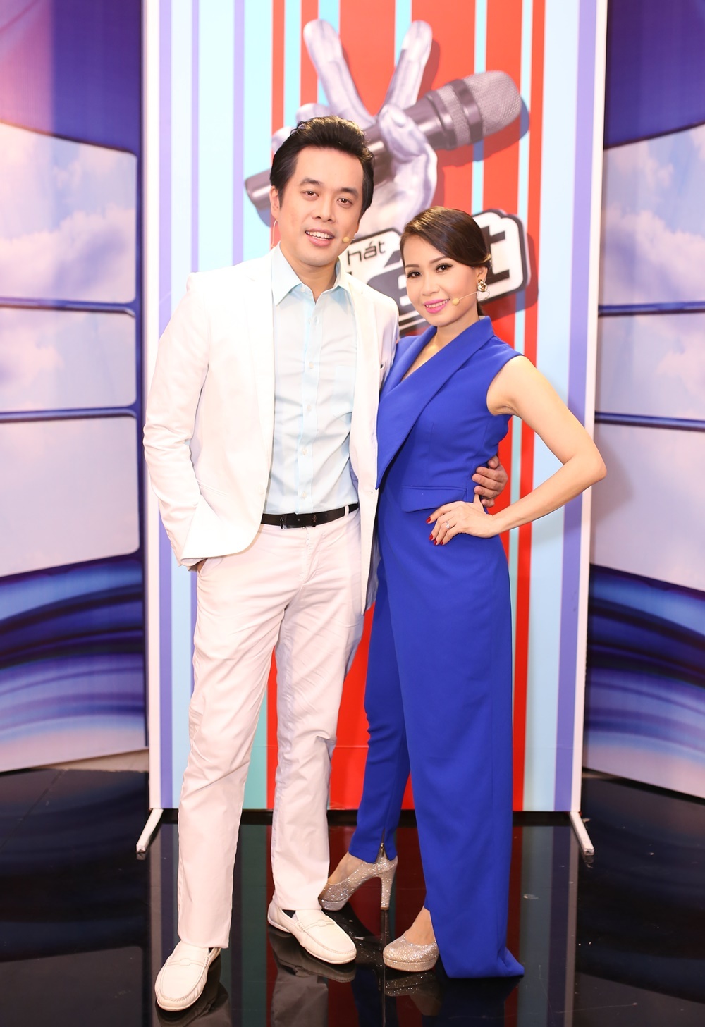 Nhiều tháng qua, huấn luyện viên Dương Khắc Linh và Cẩm Ly cũng gần như bỏ mọi công việc riêng để tập trung cho cuộc thi.