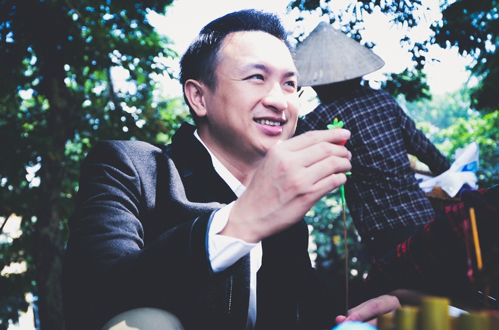 BTV Việt Phong giữa đời thường.