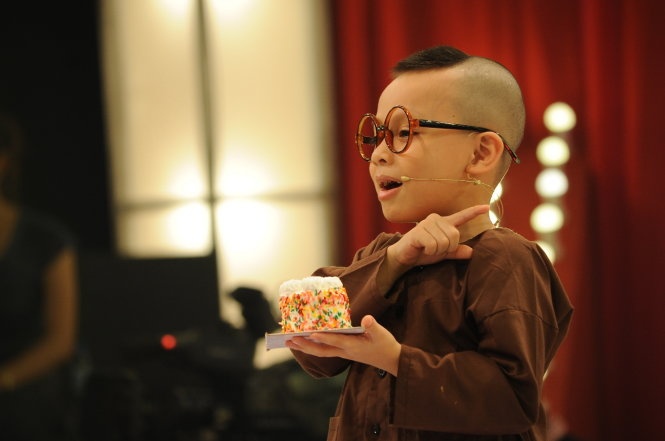 An Khang trong chương trình Thách thức danh hài.