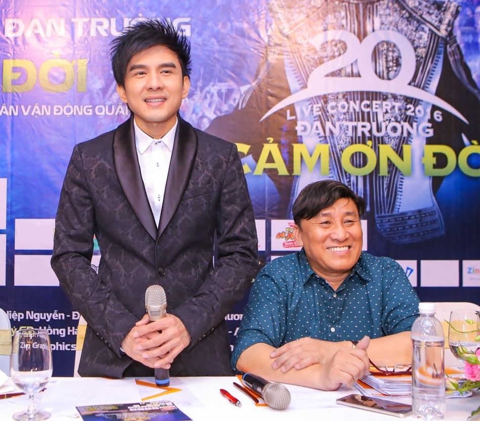 Ông bầu Hoàng Tuấn tự tin khả năng tiêu thụ vé của live show Đan Trường.