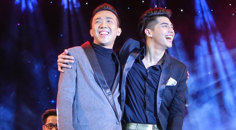 Tran Thanh do giong hat cung Noo Phuoc Thinh hinh anh