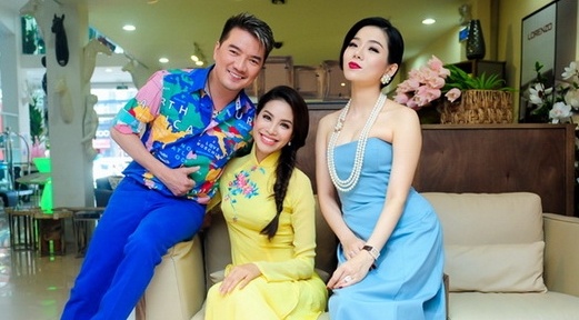 Pham Huong hao hung ghi hinh cung Mr. Dam, Le Quyen hinh anh