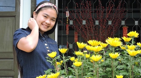 Cai Tet dac biet cua quan quan Giong hat Viet nhi Thien Nhan hinh anh