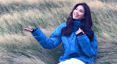Pham Huong hat 'Toi thay hoa vang co xanh' o New Zealand hinh anh