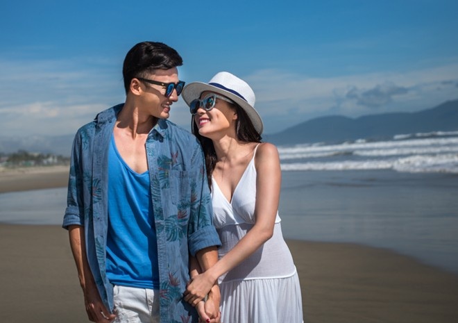 Luong The Thanh khong thich Thuy Diem mac ho,  dam cuoi Luong The Thanh va Thuy Diem,  Luong The Thanh Thuy Diem anh 1