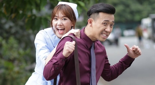 Hari Won vang mat trong live show Tran Thanh hinh anh