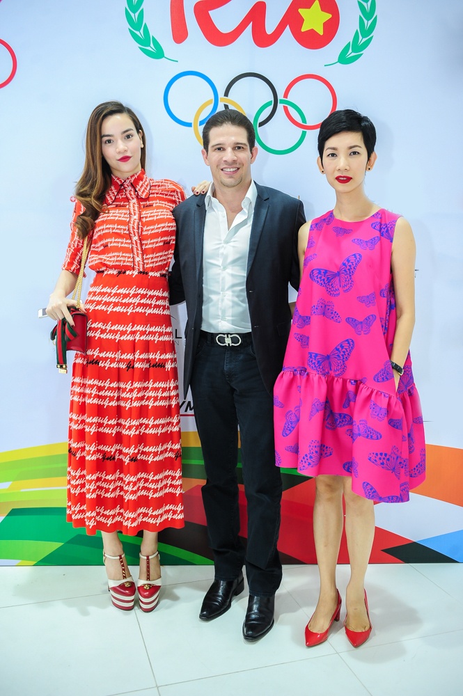 Sao Việt cổ vũ Olympic ảnh 5 Sao Viet co vu Olympic anh 5