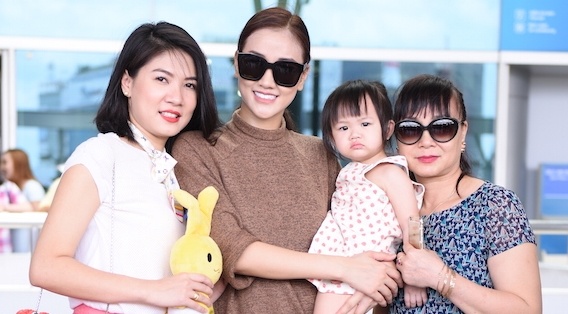 Con gai Maya tien me di My luu dien hinh anh