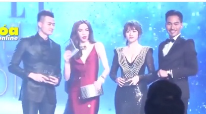 Doan clip gay xon xao ve phan ung cua Ha Ho danh cho Hari Won hinh anh