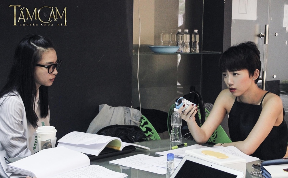 Tóc Tiên bỏ vai trong Tấm Cám ảnh 1 Toc Tien bo vai trong Tam Cam anh 1