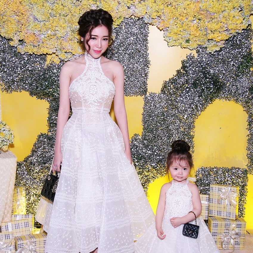 Elly Tran to chuc tiec sinh nhat cho Cadie anh 1