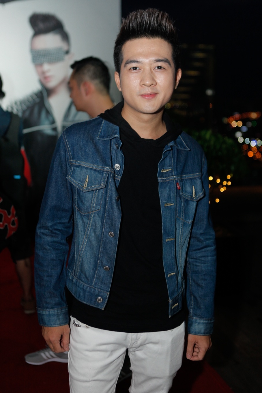 Huong Tram cung trai Tay den chuc mung Cao Thai Son anh 6