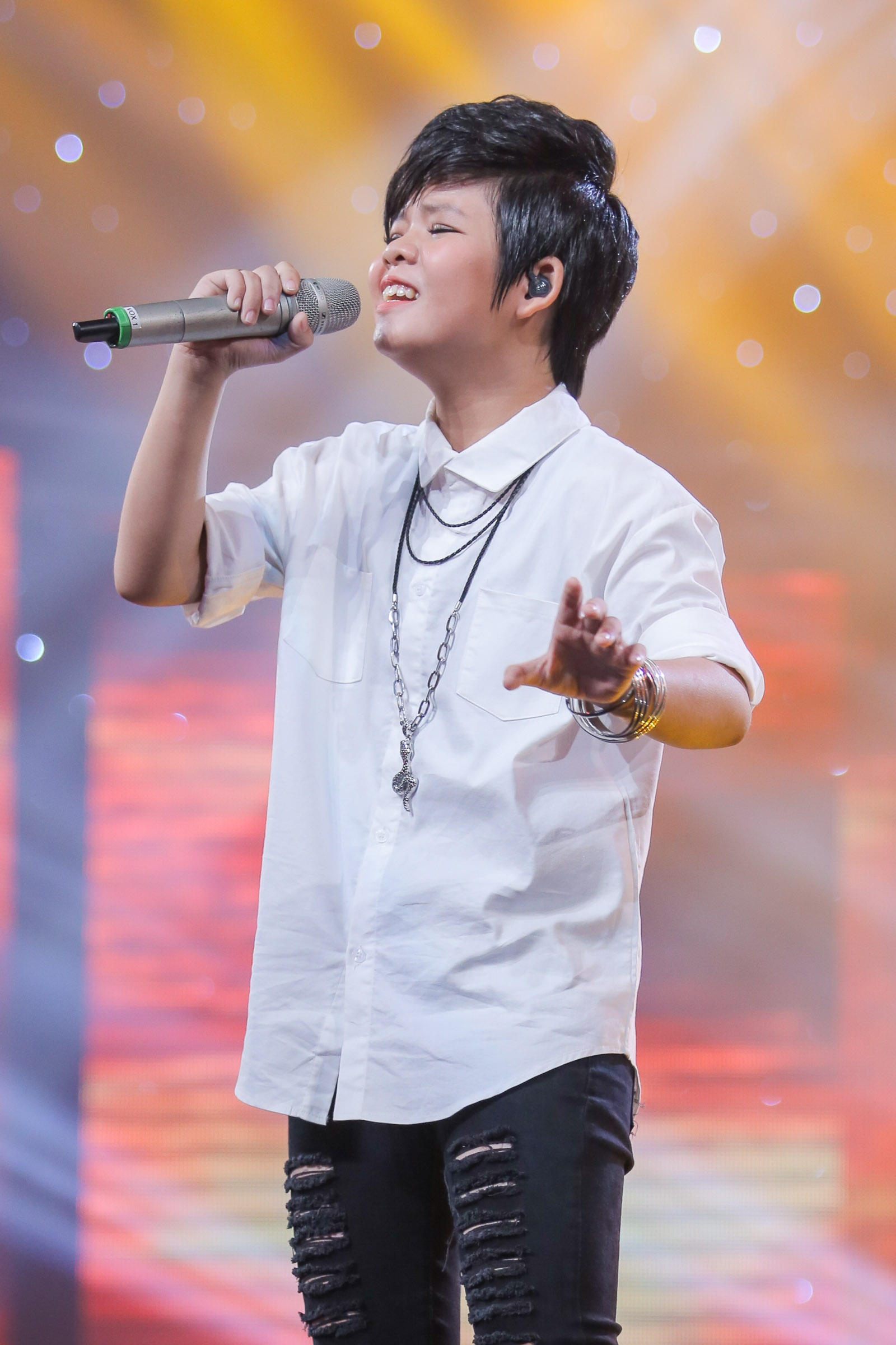 Ho Van Cuong tai Vietnam Idol Kids anh 10