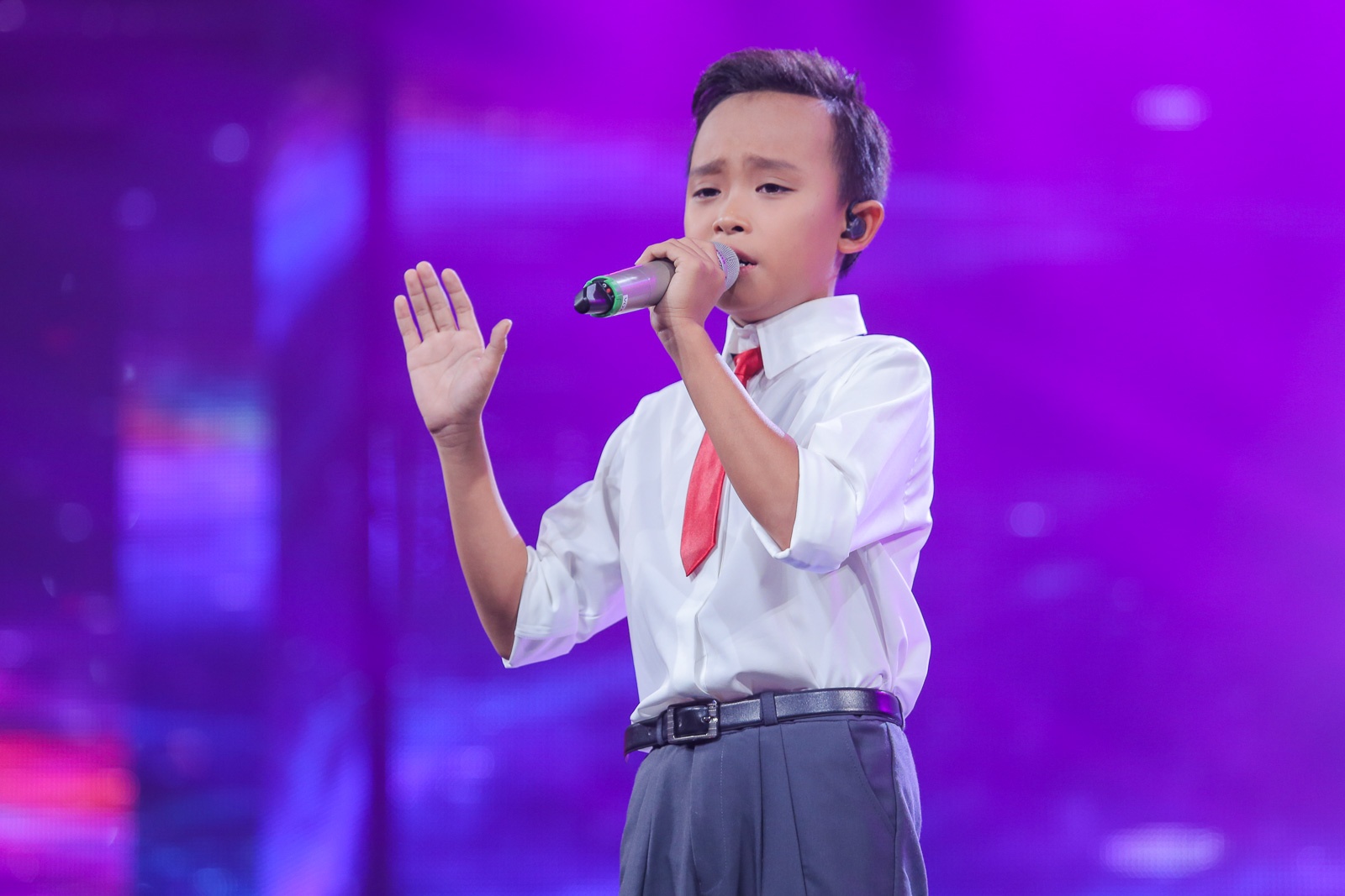 Ho Van Cuong tai Vietnam Idol Kids anh 1