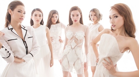 Ho Ngoc Ha ra mat hoc tro The Face trong bo anh dau tien hinh anh