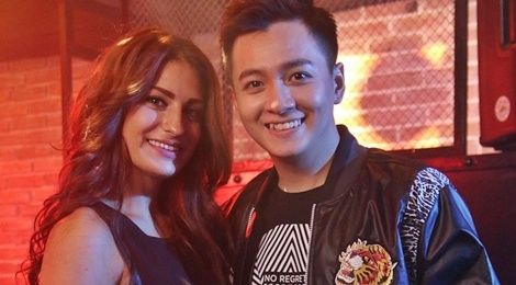 Ngo Kien Huy moi ban gai Tay dong MV hinh anh