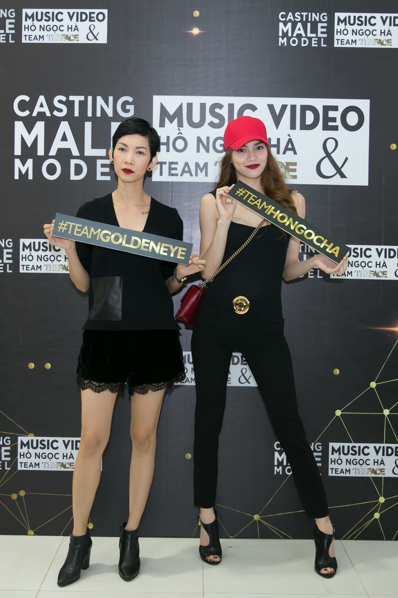 Team The Face Ho Ngoc Ha casting nguoi mau anh 2