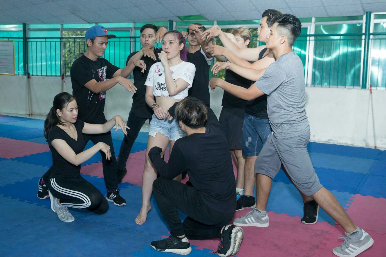 My Tam tap nhay cho dem nhac Ha Noi anh 1