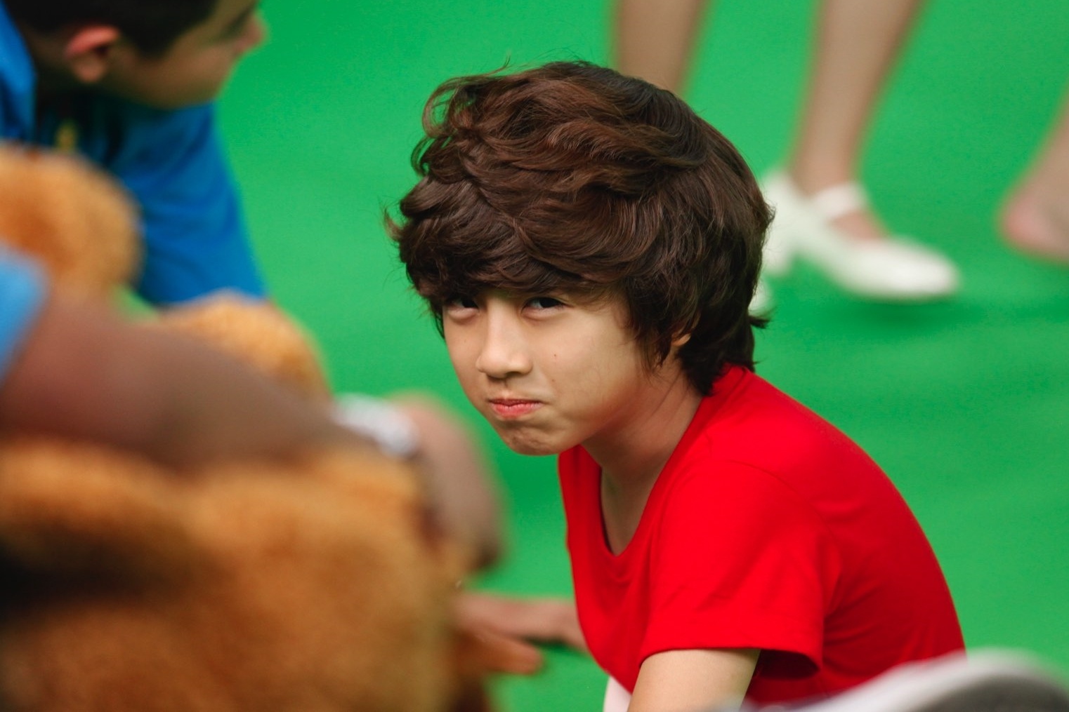 Ho Van Cuong quay MV cung ban be Idol Kids anh 5