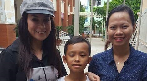 Ho Van Cuong len hoc o TP HCM hinh anh