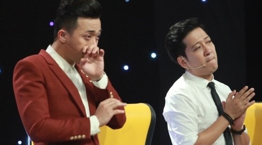 Tran Thanh, Truong Giang bat khoc tren truyen hinh hinh anh