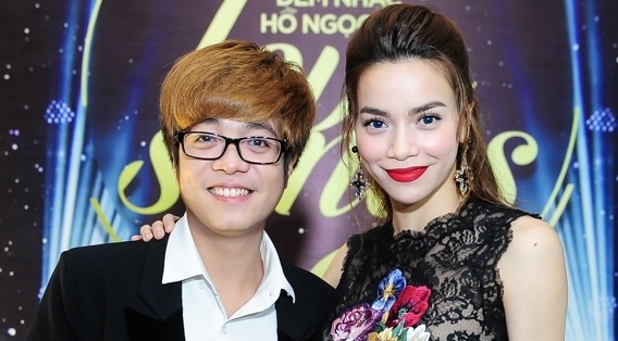 Ho Ngoc Ha nhuong Bui Anh Tuan 2 ca khuc lam album hinh anh