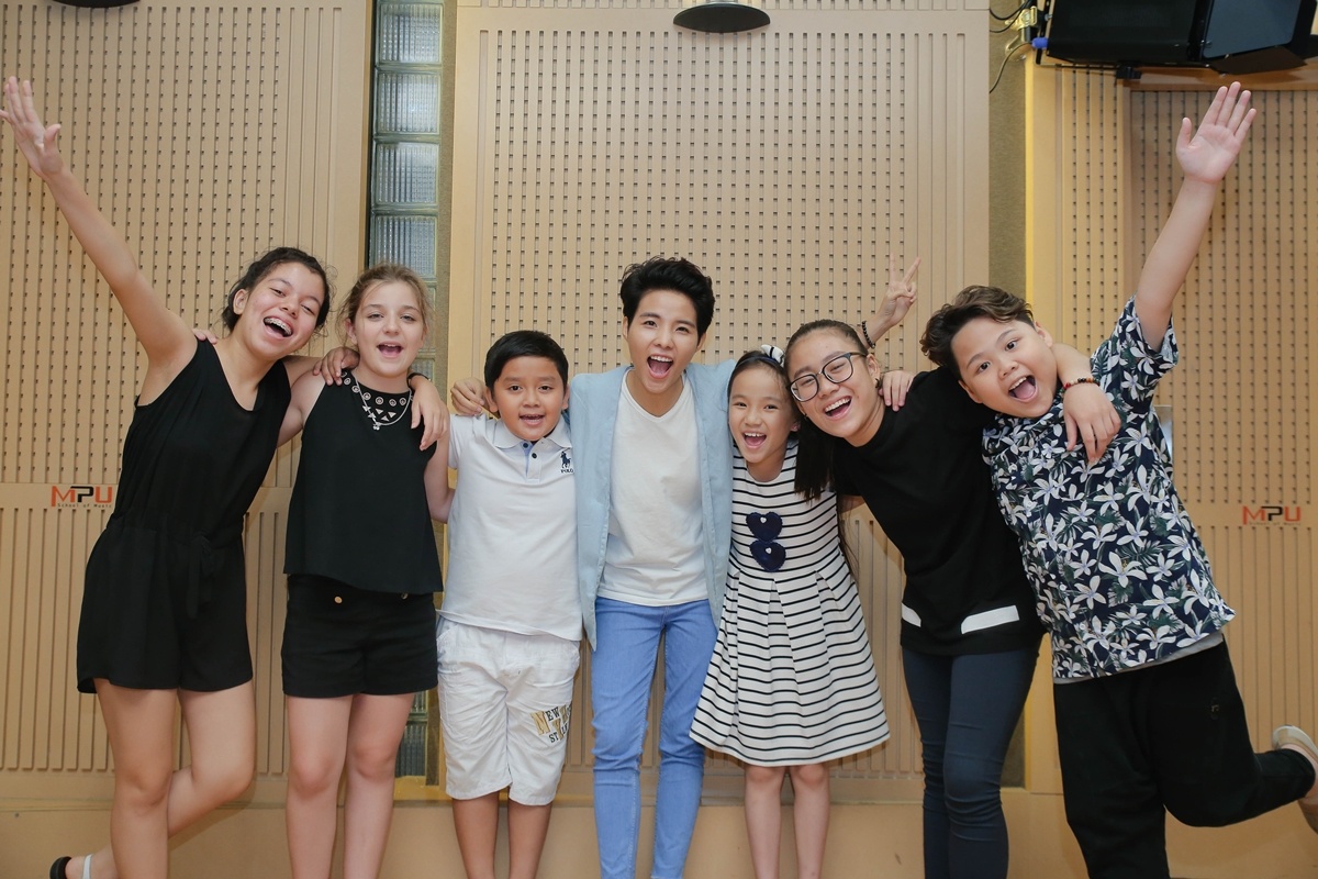 Team Vu Cat Tuong The Voice Kids anh 2